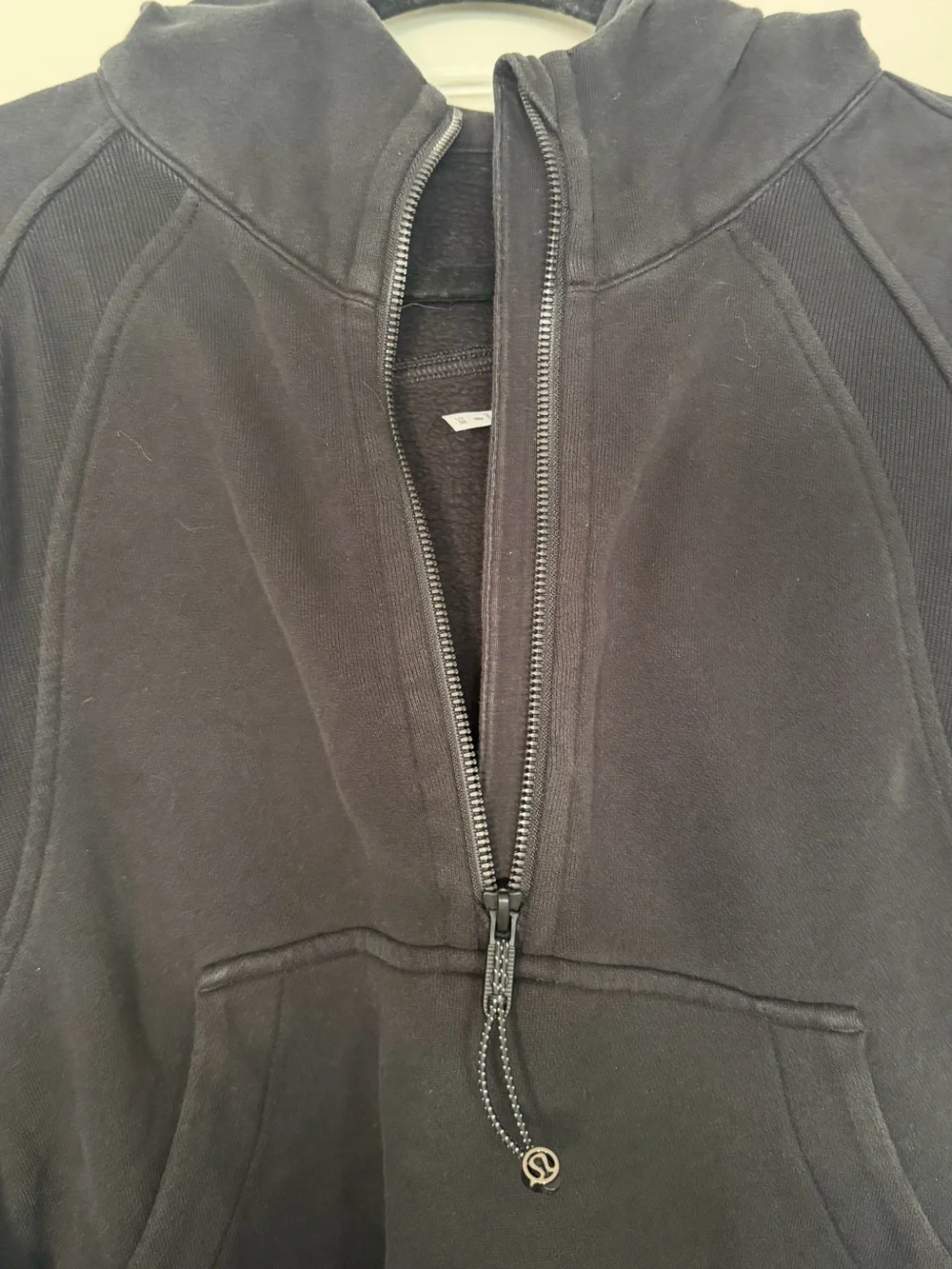 Lululemon Scuba Oversized Half-Zip Cropped Hoodie